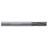 CoreHog C66829 | 0.250" (1/4) Diameter x 0.250" (1/4) Shank x 2.500" (2-1/2) OAL x 0.750" (3/4) LOC 4 Flute CVD Coated Solid Carbide Diamond Pattern Router Bit