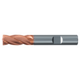 Emuge 1999A.018005 | 18.00mm Diameter x 18.00mm Shank x 100.00mm OAL 5 Flute TIALN Coated Corner Radius End Mill