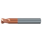 Emuge 2552A.101 | 1.00mm Diameter x 57.00mm OAL 2 Flute TIALN Coated Torus End Mill