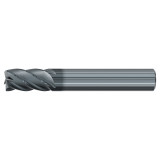 Emuge 3920L.03125 | 5/16" Diameter x 5-16" Shank x 2-1/4" OAL 5 Flute ALCR Coated Corner Radius End Mill