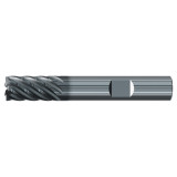 Emuge 3930L.0625 | 5/8" Diameter x 5-8" Shank x 3" OAL 7 Flute ALCR Coated Corner Radius End Mill