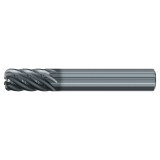 Emuge 3935L.062120 | 5/8" Diameter x 5-8" Shank x 3" OAL 7 Flute ALCR Coated Corner Radius End Mill