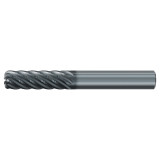 Emuge 3939L.062090 | 5/8" Diameter x 5-8" Shank x 4-3/4" OAL 7 Flute ALCR Coated Corner Radius End Mill
