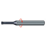 Emuge GF26A729.5711 | 32 Thread Per Inch x 42.00mm OAL 5 Flute TiAlN-T46 Coated Thread Mill