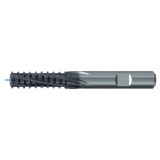 Emuge GFB4513C.5009 | 20 Thread Per Inch x 4.85mm Diameter x 64.00mm OAL 15 Degree Helix Angle 4 Flute TIALN-86 Coated Thread Mill
