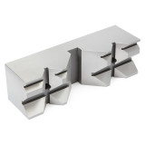 Kurt AJ800-237 | 8" Size V-Shaped Hardended and Ground Jaw