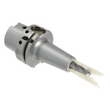 Techniks 93114B | HSK63A Taper x 3/16" Size x 2.480" Diameter x 3.150" Projection Length x 4.410" OAL Steel CoolBLAST Toolholder
