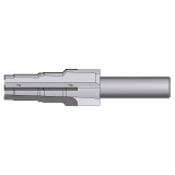 Scientific Cutting Tools T-18A-FINISH-X8A | M48X2.0-6H Thread x 1.000" Shank x 6.880" OAL 4 Flute AlTiN Coated Carbide Tipped Cavity Tool