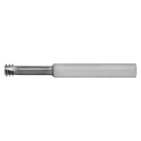Scientific Cutting Tools TMLR10-1MMA | M10-1 Thread x 0.250" Neck Diameter x 0.310" Diameter x 0.375" Shank x 3.500" OAL 3 Flute AlTiN Solid Carbide Helical Flute Thread Mill
