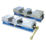 Kurt HDHLM4C | 4" Jaw Width Hydraulic Vise Base w/ Cast Jaw Kit