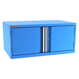 Champion Tool Storage EW900-2FDIL-BB | 47" Width x 21-5/8" Height x 28-1/2" Depth 2 Door Powder Coated Steel Modular Flush Door Cabinet with Shelf - Bright Blue
