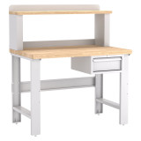 Champion Tool Storage WB101-B4830-LG | 48" Width x 35-1/4" Height x 30" Depth 1 Drawer Powder Coated Steel Work Bench - Light Gray
