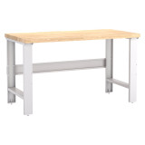 Champion Tool Storage WB000-B6030-LG | 60" Width x 35-1/4" Height x 30" Depth Powder Coated Steel Work Bench - Light Gray