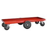 Champion Tool Storage FMP54MC-RD | 54" Width x 10" Height x 20" Depth Powder Coated Steel Tool Box Maintenance Cart - Gloss Red