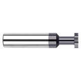 Harvey Tool 716310-C3 | 9/64" Diameter x 3/16" Shank x 0.031" Width x 2" OAL 6 Flute C3 coated Keyseat Cutter