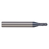 Harvey Tool 763524-C6 | 0.375" Diameter x 3/8" Shank x 1.125" LOC x 2-1/2" OAL 6 Flute C6 Coated Ball End Mill