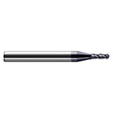 Harvey Tool 835931-C4 | 0.031" Diameter x 1/8" Shank x 0.093" LOC x 1-1/2" OAL 3 Flute C4 Coated Ball End Mill