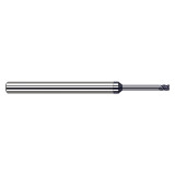 Harvey Tool 812702-C6 | 0.109" Diameter x 1/4" Shank x 0.005" Corner Radius x 0.164" LOC x 2-1/2" OAL 5 Flute C6 Coated Corner Radius End Mill