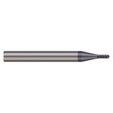 Harvey Tool 843502-C6 | 0.109" Diameter x 1/4" Shank x 0.327" LOC x 2-1/2" OAL 6 Flute C6 Coated Ball End Mill