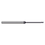 Harvey Tool 874110-C3 | 0.010" Diameter x 1/8" Shank x 0.015" LOC x 2-1/2" OAL 4 Flute C3 Coated Square End Mill