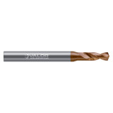 Valor V690930-X | 0.281" Diameter x 8.00mm Shank x 1.134" Flute Length x 75.00mm OAL 2 Flute Val-Max X Coated High Performance Pilot Drill