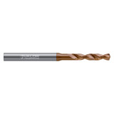 Valor V403538-X | 0.238" Diameter x 8.00mm Shank x 0.920" Flute Length x 75.00mm OAL 2 Flute Val-Max X Coated High Performance Drill