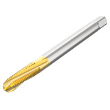 Seco Tools 10001073 | MTH-M3X0.50ISO6HX-BC-S003 M3 Thread Size x 0.121" Diameter x 0.138" Shank x 2.254" OAL 10 Degree Helix Angle 3 Flute TiN Coated HSS-E-PM Spiral Flute Tap