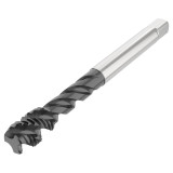 Seco Tools 10139000 | T34-R45H01E06-14X2-65R M14 Thread Size x 0.551" Diameter x 0.433" Shank x 4.331" OAL 45 Degree Helix Angle 4 Flute TiAIN+WC/C Coated HSS-E-PM Spiral Flute Tap