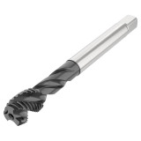 Seco Tools 10139028 | T34A-R45H02C05-10X1-65R MF10X1.0 Thread Size x 0.394" Diameter x 0.276" Shank x 3.543" OAL 45 Degree Helix Angle 3 Flute TiAIN+WC/C Coated HSS-E-PM Spiral Flute Tap