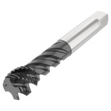 Seco Tools 10139084 | T34-R45H21C09-1/8-28-12R G1/8-28 Thread Size x 0.383" Diameter x 0.276" Shank x 3.543" OAL 3 Flute TiAIN+WC/C Coated HSS-E-PM British Standard Pipe Tap