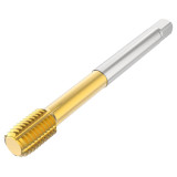 Seco Tools 10139216 | T33-FSN01C06-20X2.5-65R M20 Thread Size x 20.00mm Diameter x 16.00mm Shank x 140.00mm OAL 6 Flute TiAIN+TiN Coated HSS-E-PM Thread Forming Tap