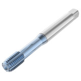 Seco Tools 10139287 | T33-FSC01C03-10X1.5-65R M10 Thread Size x 10.00mm Diameter x 10.00mm Shank x 101.80mm OAL 5 Flute TiCN Coated HSS-E-PM Thread Forming Tap