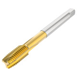 Seco Tools 10139494 | T32-PN01B06-18X2.5-63R M18 Thread Size x 0.709" Diameter x 0.551" Shank x 4.921" OAL 4 Flute TiAIN+TiN Coated HSS-E Straight Flute Tap