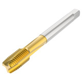 Seco Tools 10139522 | T32-PN02B05-20X2-63R MF20X2.0 Thread Size x 0.787" Diameter x 0.630" Shank x 5.512" OAL 4 Flute TiAIN+TiN Coated HSS-E Straight Flute Tap
