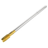 Seco Tools 10139658 | T32-PN01B07-12X1.75-63R M12 Thread Size x 0.472" Diameter x 0.354" Shank x 8.661" OAL 3 Flute TiAIN+TiN Coated HSS-E Straight Flute Tap