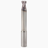 Seco Tools 02435343 | 12.00mm Diameter x 12.00mm Shank x 1.00mm Radius x 110.00mm OAL 2 Flute 30 Degree Helix Angle MEGA-T Coated Carbide Corner Radius End Mill