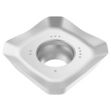 Seco Tools 02466767 | 0.625" Inscribed Circle Diameter x 0.059" Radius x 0.219" Thickness 4 Cutting Edge Carbide Quattromill Insert