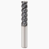 Seco Tools 02623829 | 12.00mm Diameter x 12.00mm Shank x 1.50mm Radius x 90.00mm OAL 4 Flute 48 Degree Helix Angle MEGA-64 Coated Carbide Corner Radius End Mill