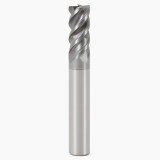 Seco Tools 02679507 | 6.00mm Diameter x 6.00mm Shank x 0.20mm Radius x 55.00mm OAL 4 Flute 48 Degree Helix Angle SIRON-A Coated Carbide Corner Radius End Mill