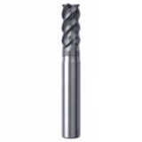 Seco Tools 03029948 | 6.00mm Diameter x 6.00mm Shank x 1.00mm Radius x 57.00mm OAL 4 Flute 48 Degree Helix Angle SIRON-A Coated Carbide Corner Radius End Mill