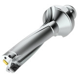 Seco Tools 03080424 | 28.00mm Diameter x 28.00mm Shank x 173.00mm OAL 87.5 Degree Cutting Edge Indexable Insert Drill