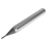 Seco Tools 03171307 | 1.00mm Diameter x 6.00mm Shank x 0.50mm Radius x 50.00mm OAL 3 Flute 30 Degree Helix Angle SIRON-A Coated Carbide Corner Radius End Mill