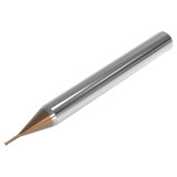 Seco Tools 03205095 | 0.50mm Diameter x 4.00mm Shank x 0.10mm Radius x 40.00mm OAL 2 Flute 28 Degree Helix Angle HXT Coated Carbide Corner Radius End Mill