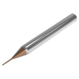 Seco Tools 03205105 | 0.60mm Diameter x 4.00mm Shank x 0.05mm Radius x 40.00mm OAL 2 Flute 28 Degree Helix Angle HXT Coated Carbide Corner Radius End Mill