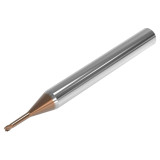 Seco Tools 03205235 | 2.00mm Diameter x 4.00mm Shank x 0.05mm Radius x 50.00mm OAL 4 Flute 28 Degree Helix Angle HXT Coated Carbide Corner Radius End Mill