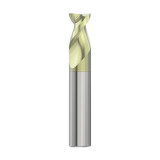 Seco Tools 10022715 | A245.375D1S.0Z2 0.375" Diameter x 0.375" Shank x 2.500" OAL 2 Flute 45 Degree Helix Angle ANF Coated Carbide Square End Mill