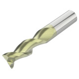 Seco Tools 10022716 | A245.375D3S.0Z2 0.375" Diameter x 0.375" Shank x 2.500" OAL 2 Flute 45 Degree Helix Angle ANF Coated Carbide Square End Mill
