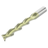 Seco Tools 10022729 | A245.750D5S.0Z2 0.750" Diameter x 0.750" Shank x 6.500" OAL 2 Flute 45 Degree Helix Angle ANF Coated Carbide Square End Mill