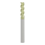 Seco Tools 10023008 | A345.250D2S.0Z3 0.250" Diameter x 0.250" Shank x 2.500" OAL 3 Flute 45 Degree Helix Angle ANF Coated Carbide Square End Mill