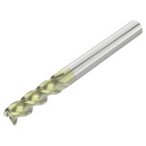 Seco Tools 10023008 | A345.250D2S.0Z3 0.250" Diameter x 0.250" Shank x 2.500" OAL 3 Flute 45 Degree Helix Angle ANF Coated Carbide Square End Mill